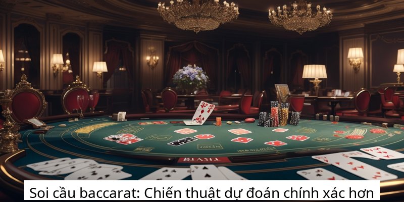 Soi cầu baccarat: Chiến thuật dự đoán chính xác hơn