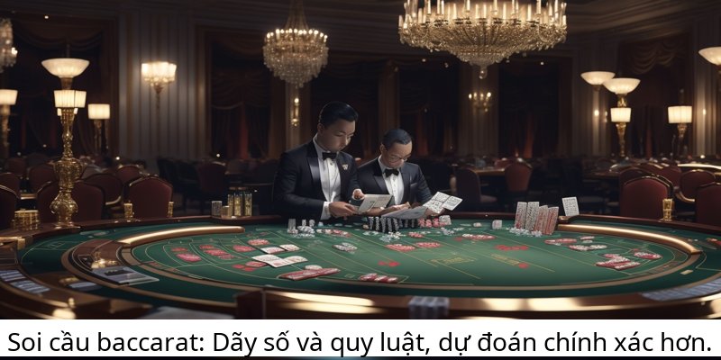 Soi cầu baccarat: Dãy số và quy luật, dự đoán chính xác hơn.