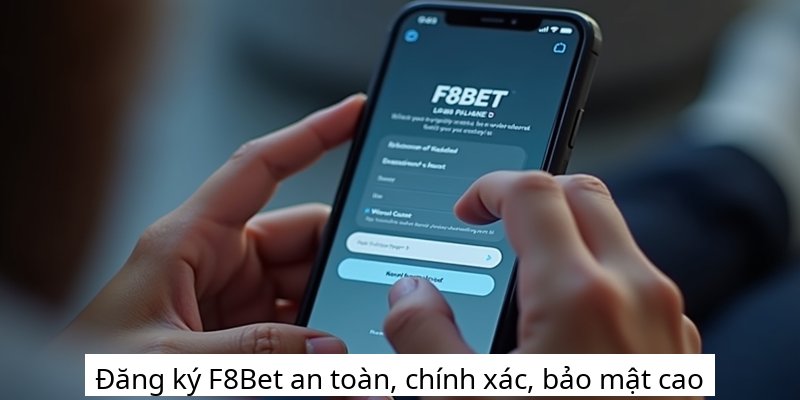 Đăng ký F8Bet an toàn, chính xác, bảo mật cao