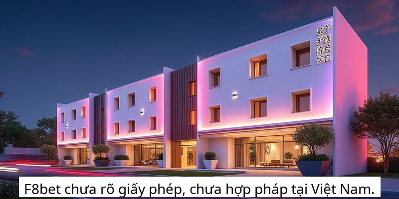 F8bet chưa rõ giấy phép, chưa hợp pháp tại Việt Nam.