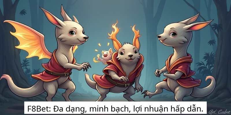 F8Bet: Đa dạng, minh bạch, lợi nhuận hấp dẫn.