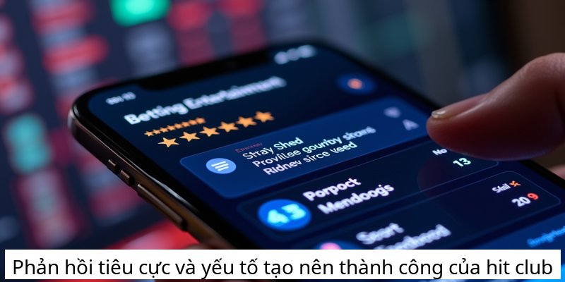 Phản hồi tiêu cực và yếu tố tạo nên thành công của hit club