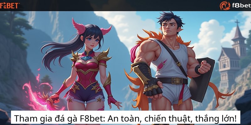 Tham gia đá gà F8bet: An toàn, chiến thuật, thắng lớn!