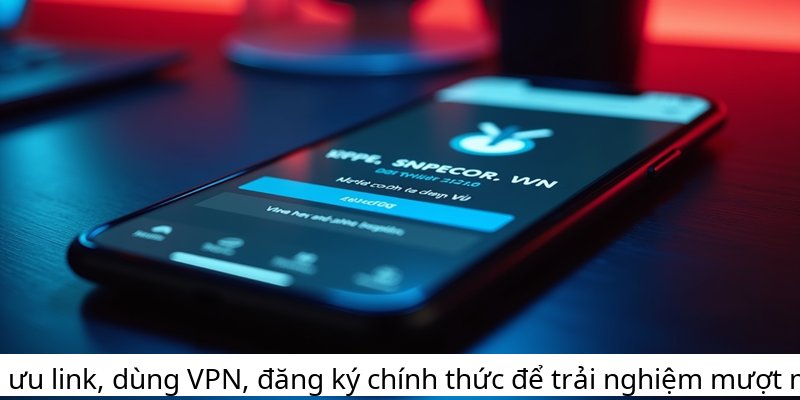 Tối ưu link, dùng VPN, đăng ký chính thức để trải nghiệm mượt mà.